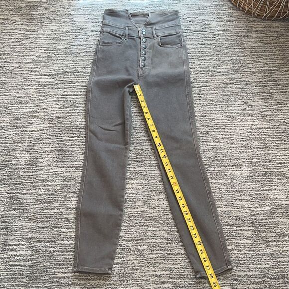 Mother The Swooner Exposed Snap Ankle- Second Chance Size/ Gray Size 26 - Picture 10 of 15